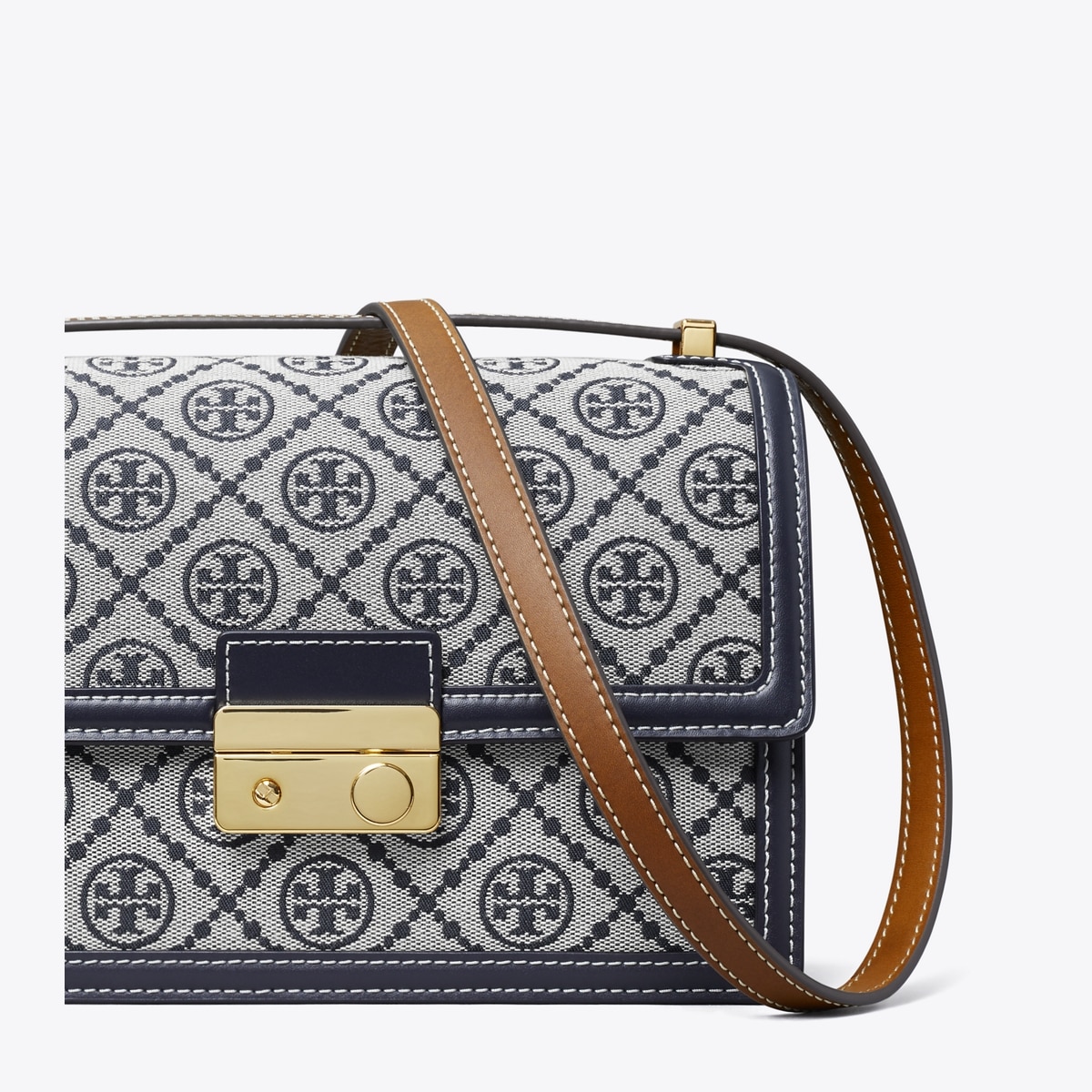 T Monogram Shoulder Bag