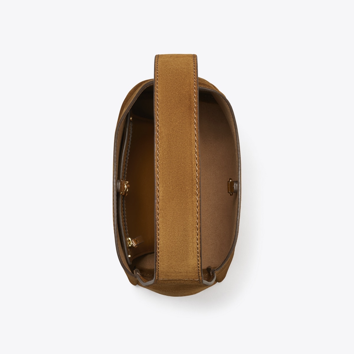 Small Romy Suede Hobo Bag