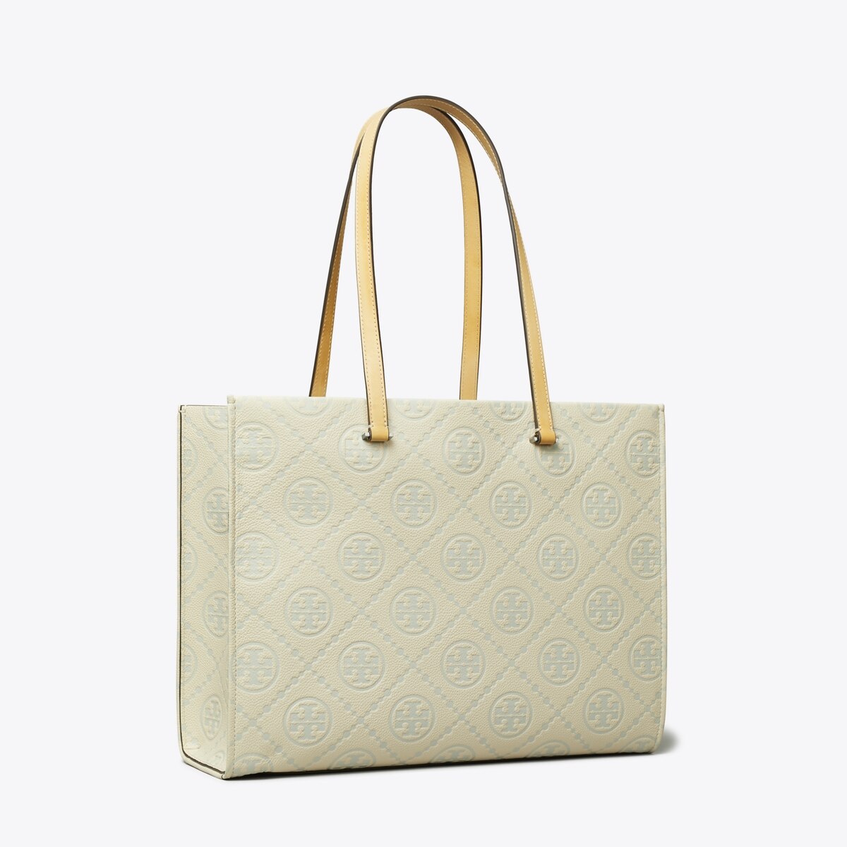 T Monogram Pebble Tote