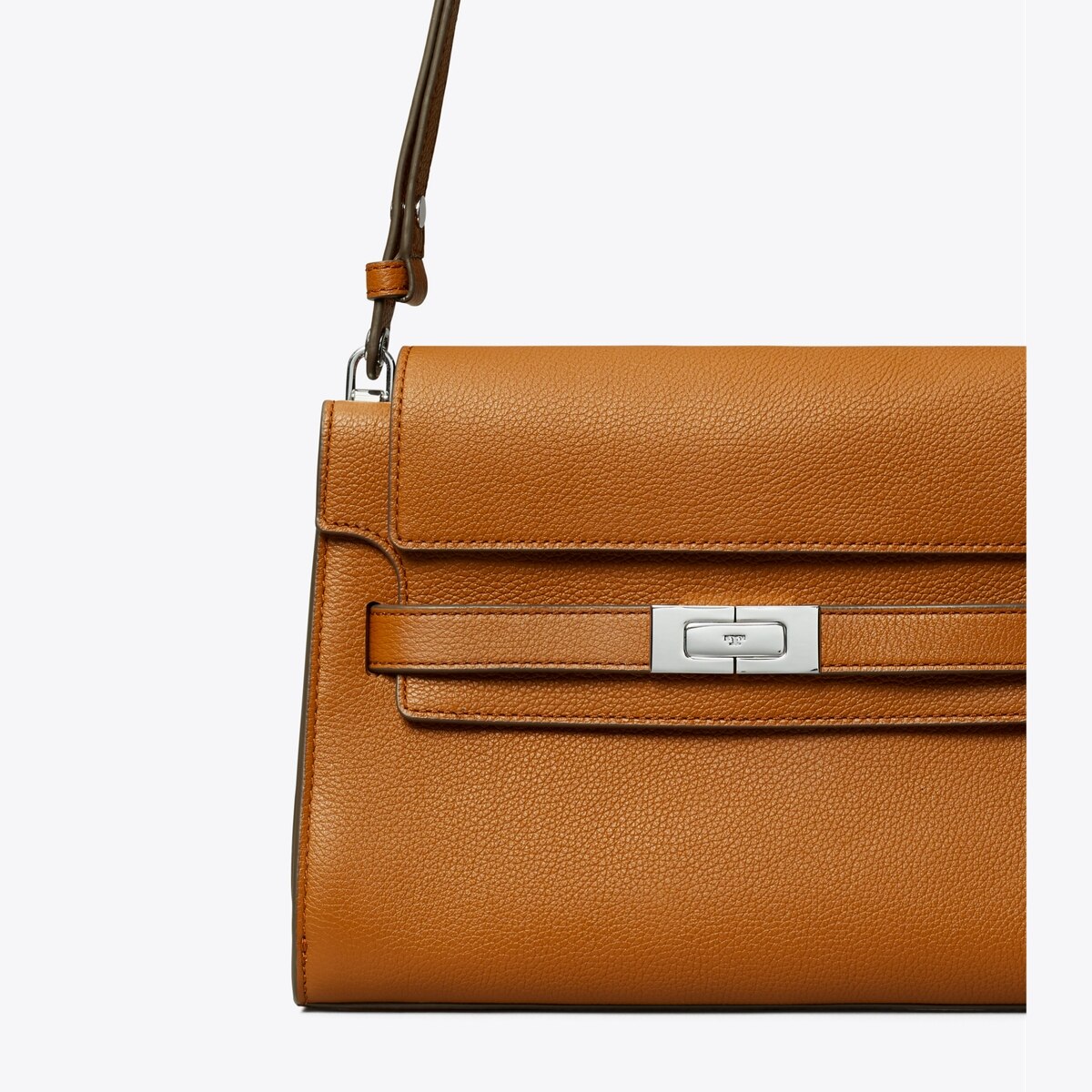 Lee Radziwill Pebbled Shoulder Bag