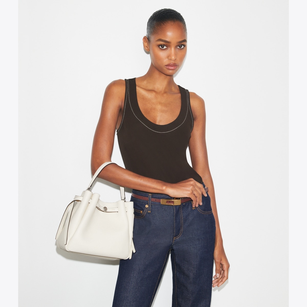 Romy Bucket Bag - wild mushroom