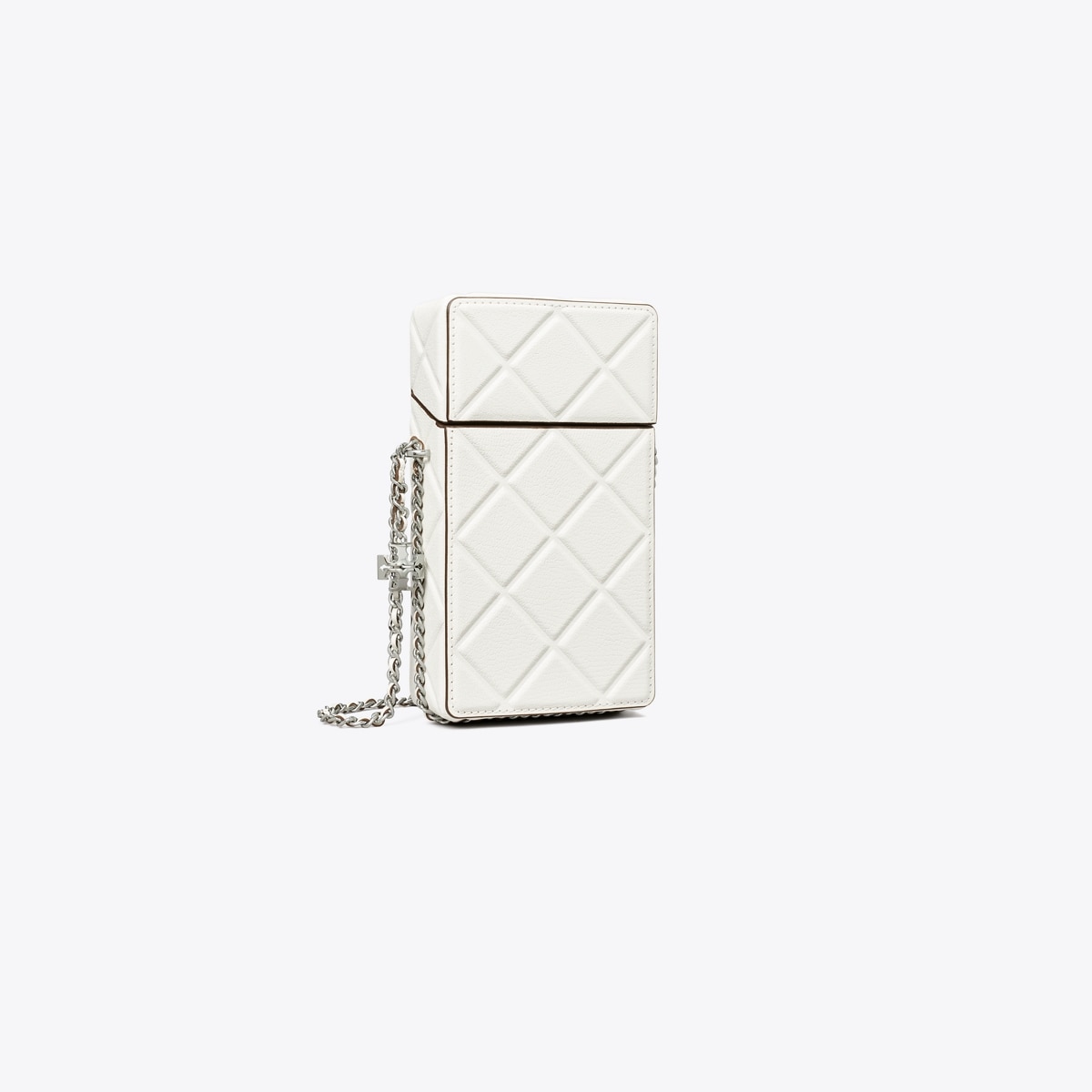 Fleming Phone Crossbody - white