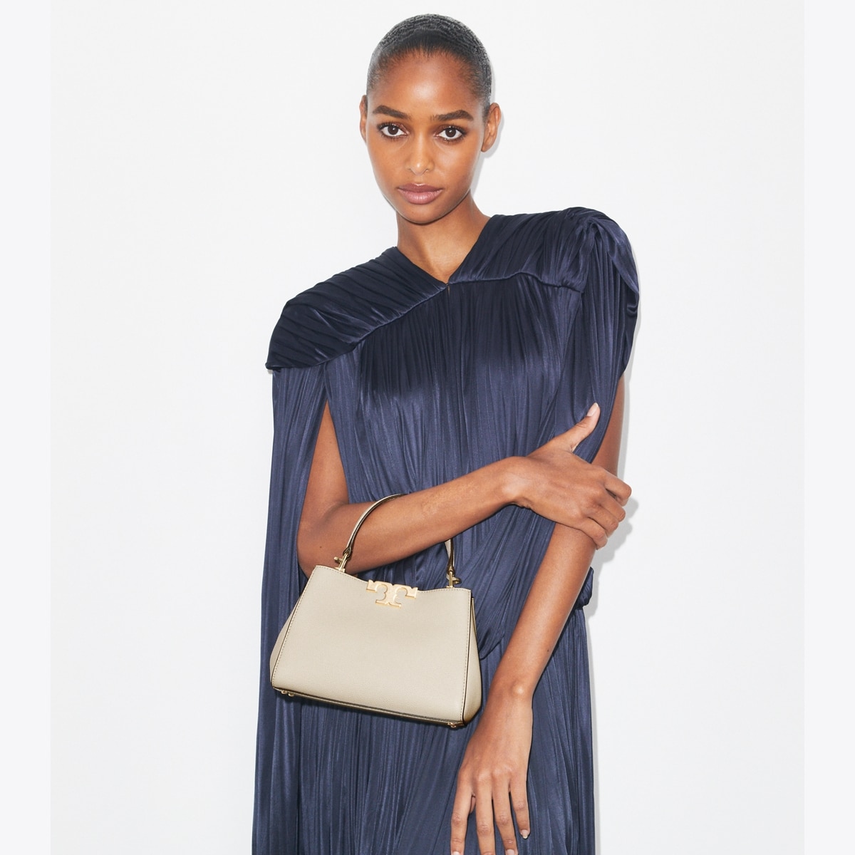 Mini Eleanor Soft Satchel - tiramisu