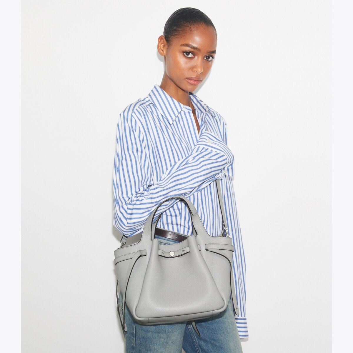 Small Romy Tote - gray