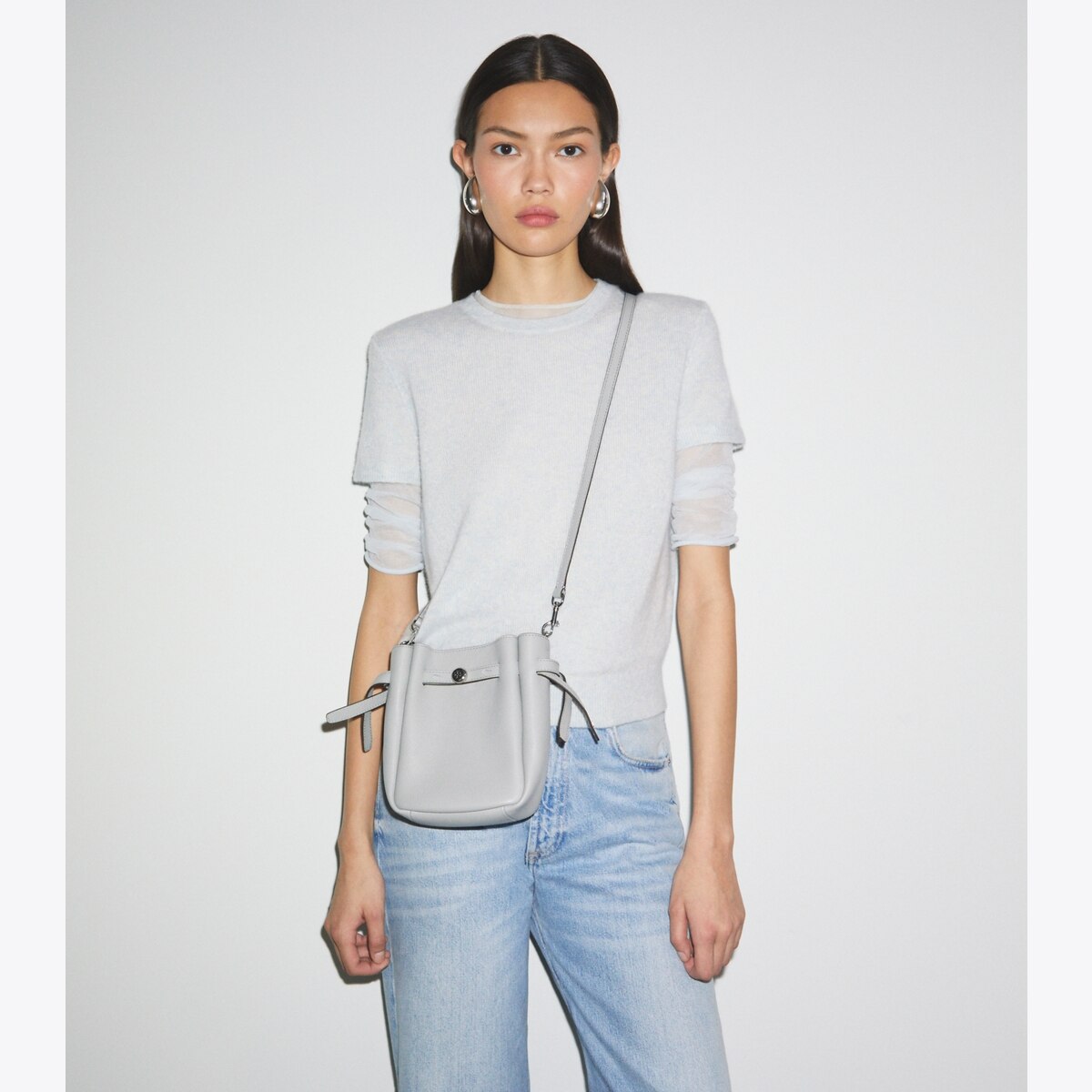 Small Romy Crossbody - gray