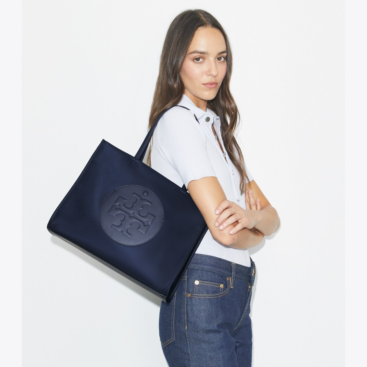 Small Ella Tote - blue