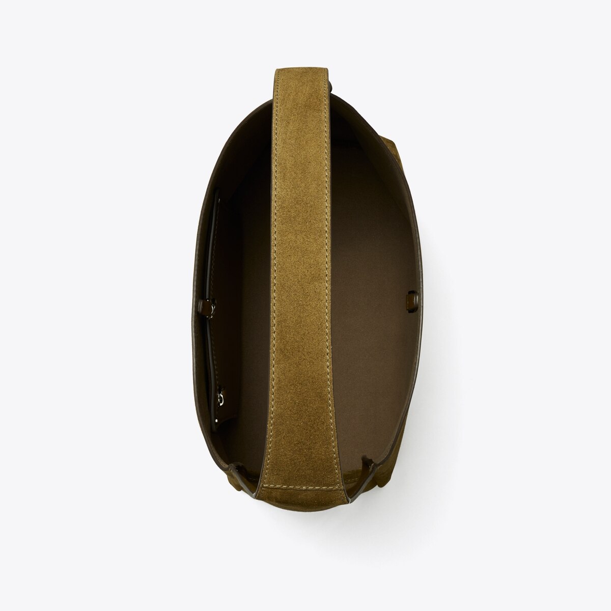 Romy Suede Hobo Bag - green