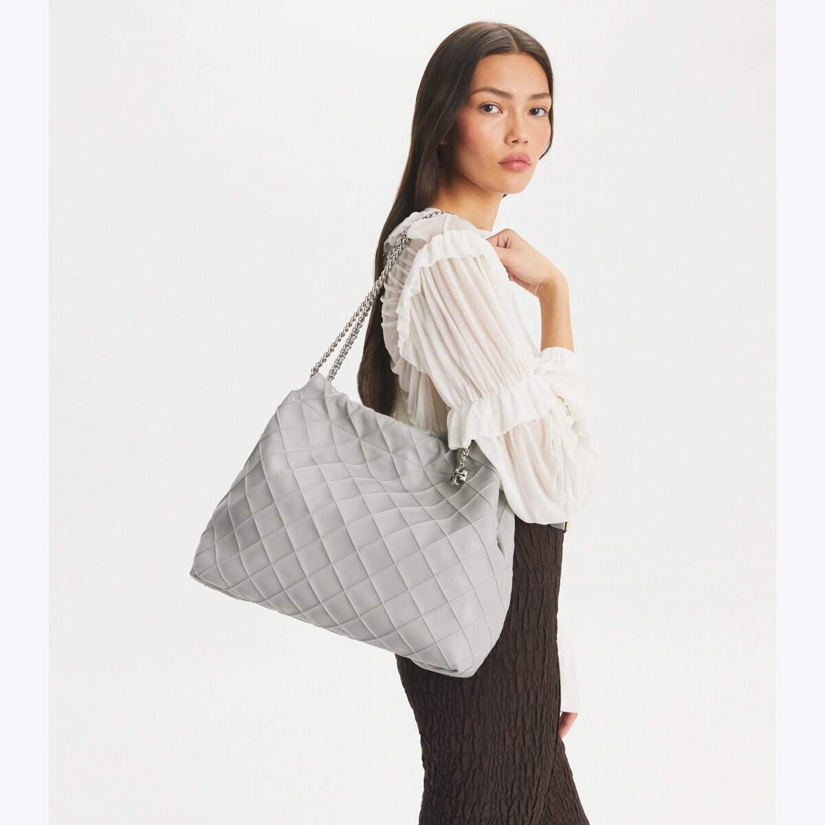 Fleming Drawstring Bag - gray