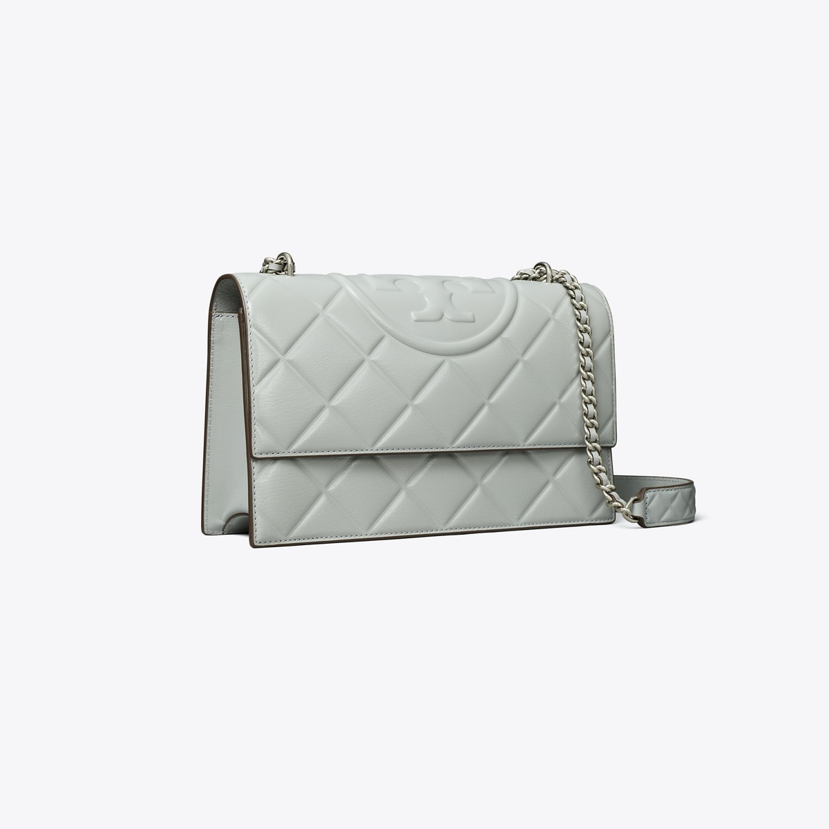 Small Fleming Shoulder Bag - gray