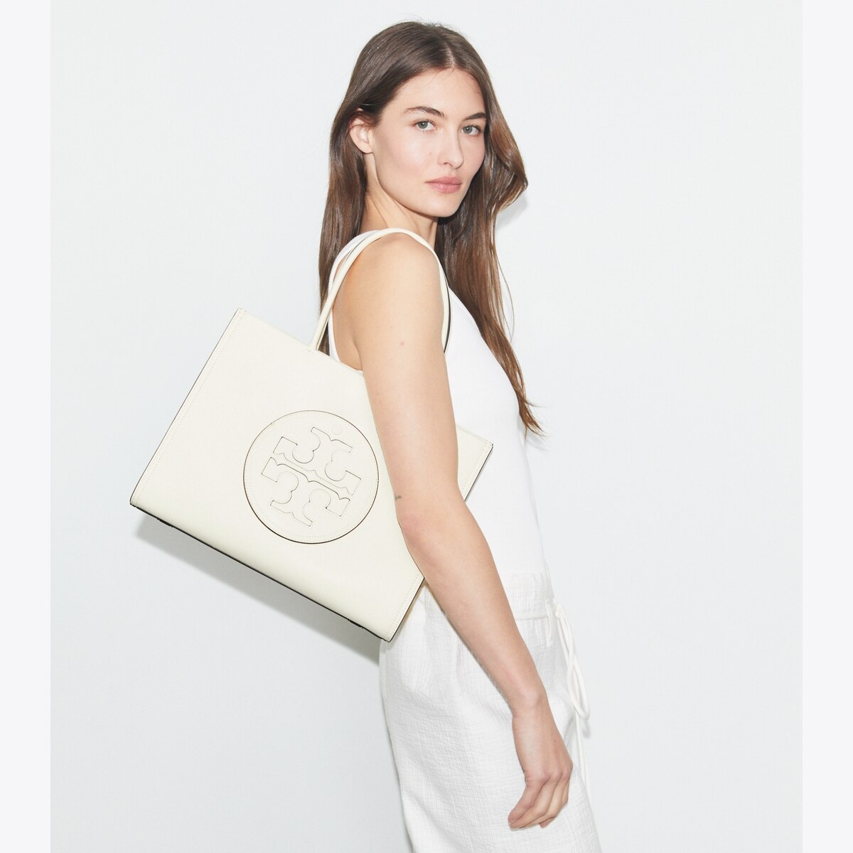 Small Ella Bio Tote - white