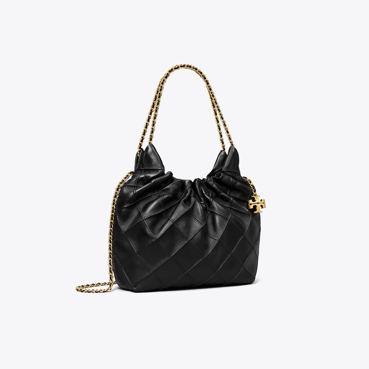 Mini Fleming Soft Hobo Bag - black