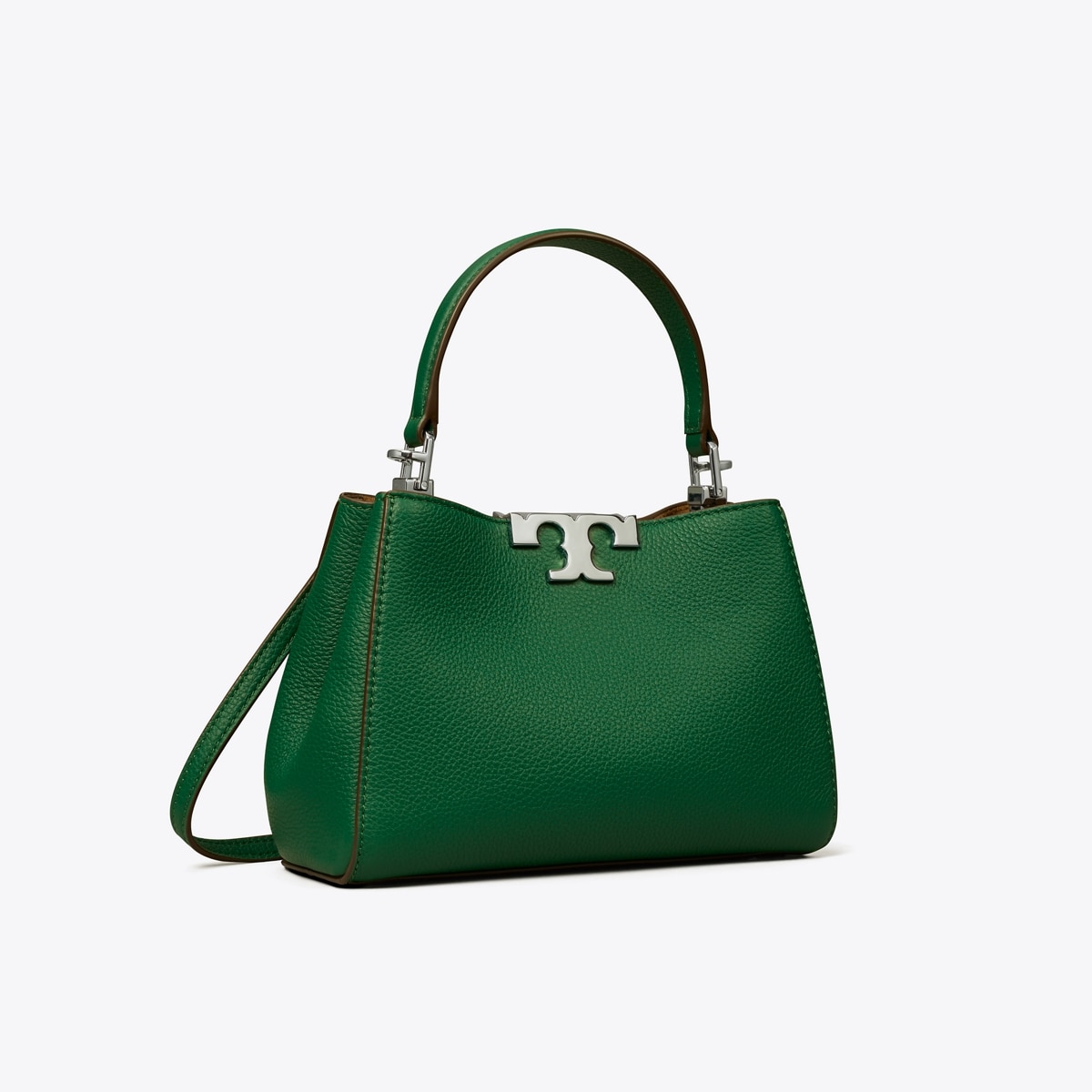 Mini Eleanor Soft Satchel - dark kale