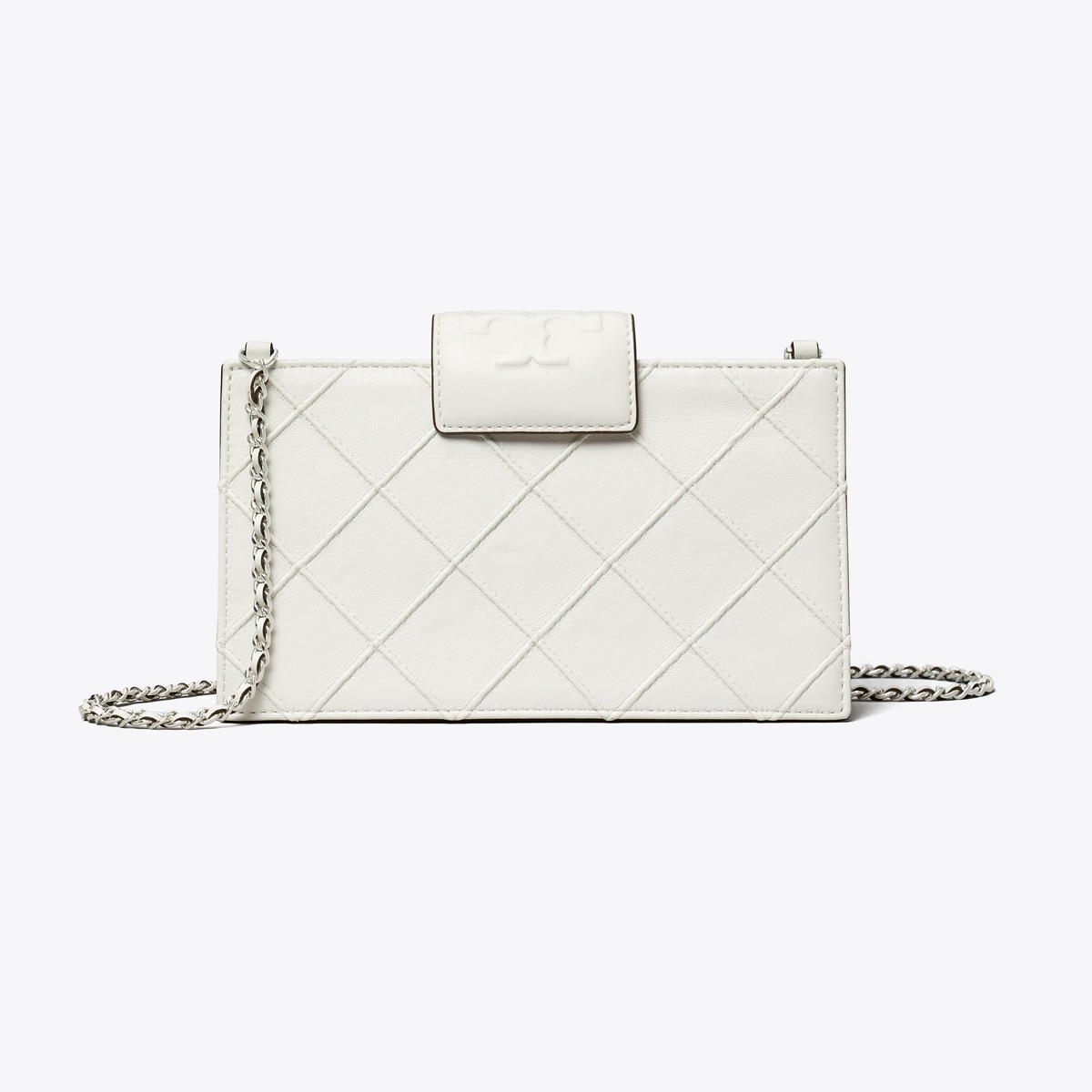 Mini Fleming Soft Crossbody - white
