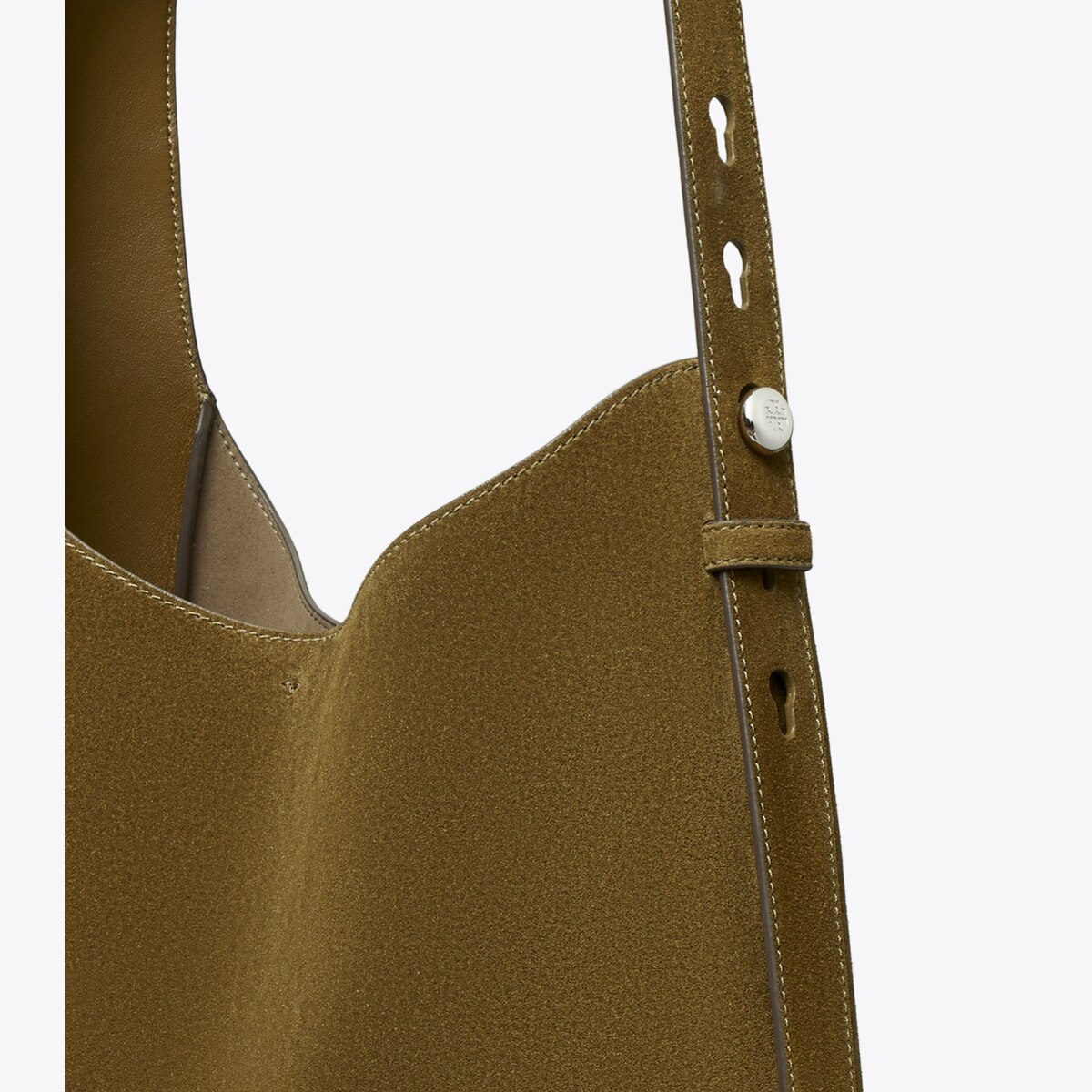 Romy Suede Hobo Bag - green