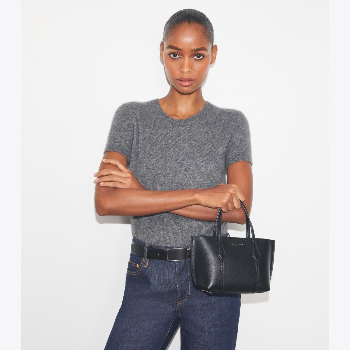 Mini Perry Tote - black
