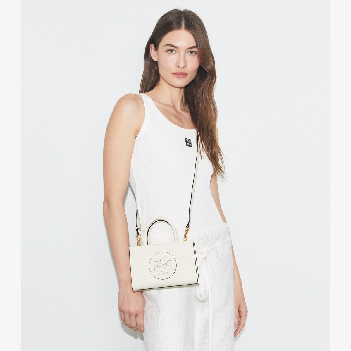 Mini Ella Bio Tote - white