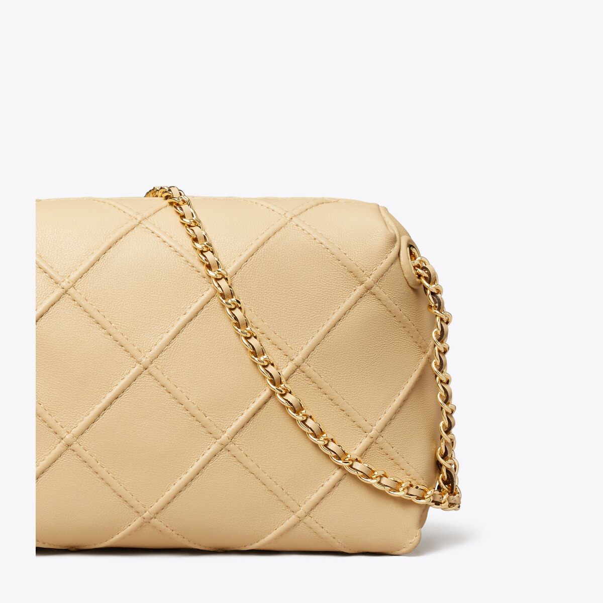 Fleming Soft Crossbody Bag - beige