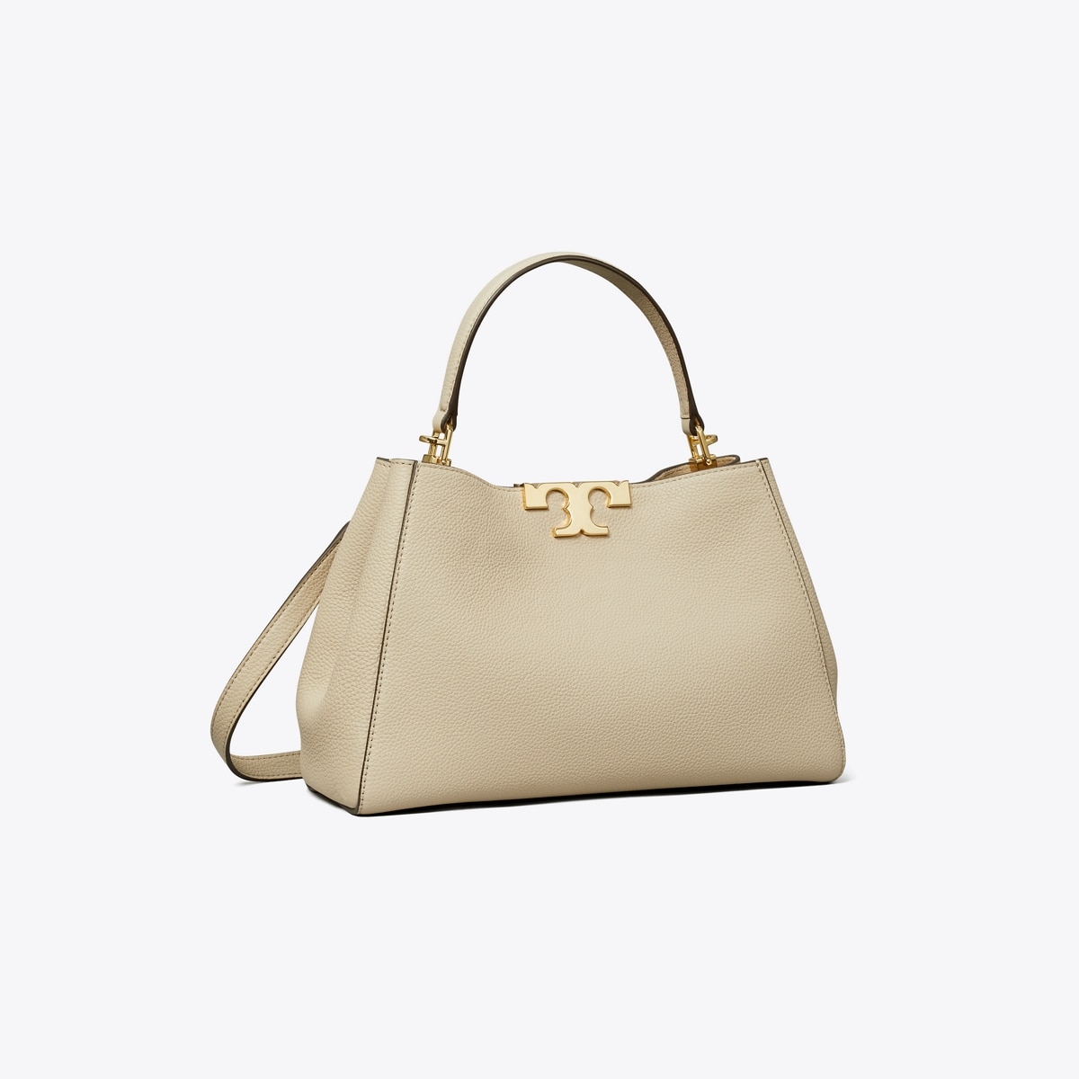 Medium Eleanor Soft Satchel - tiramisu