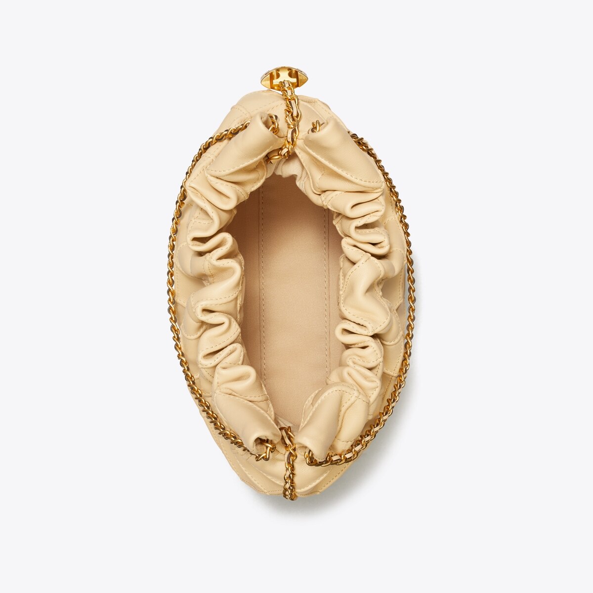 Mini Fleming Soft Hobo Bag - beige