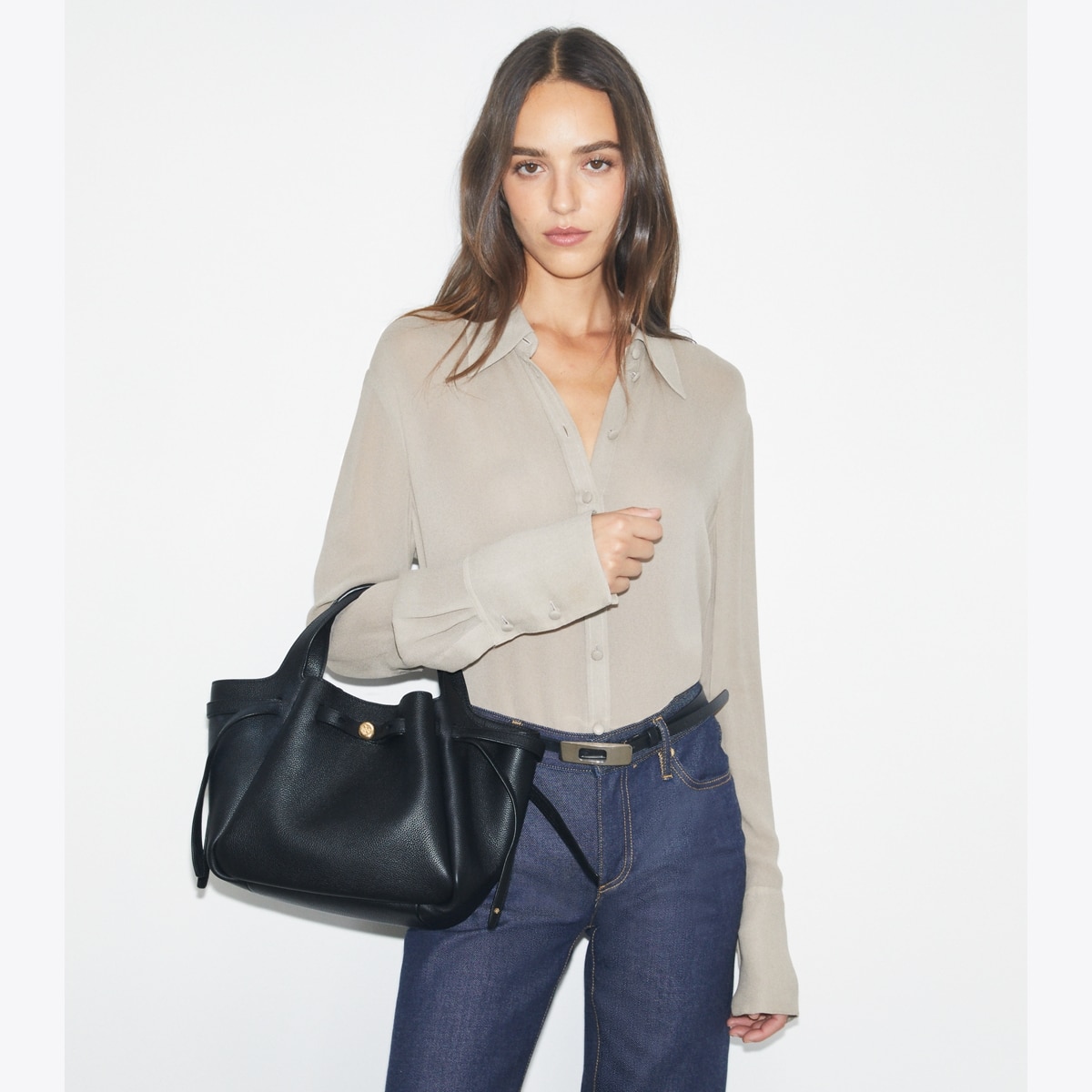 Small Romy Tote - black