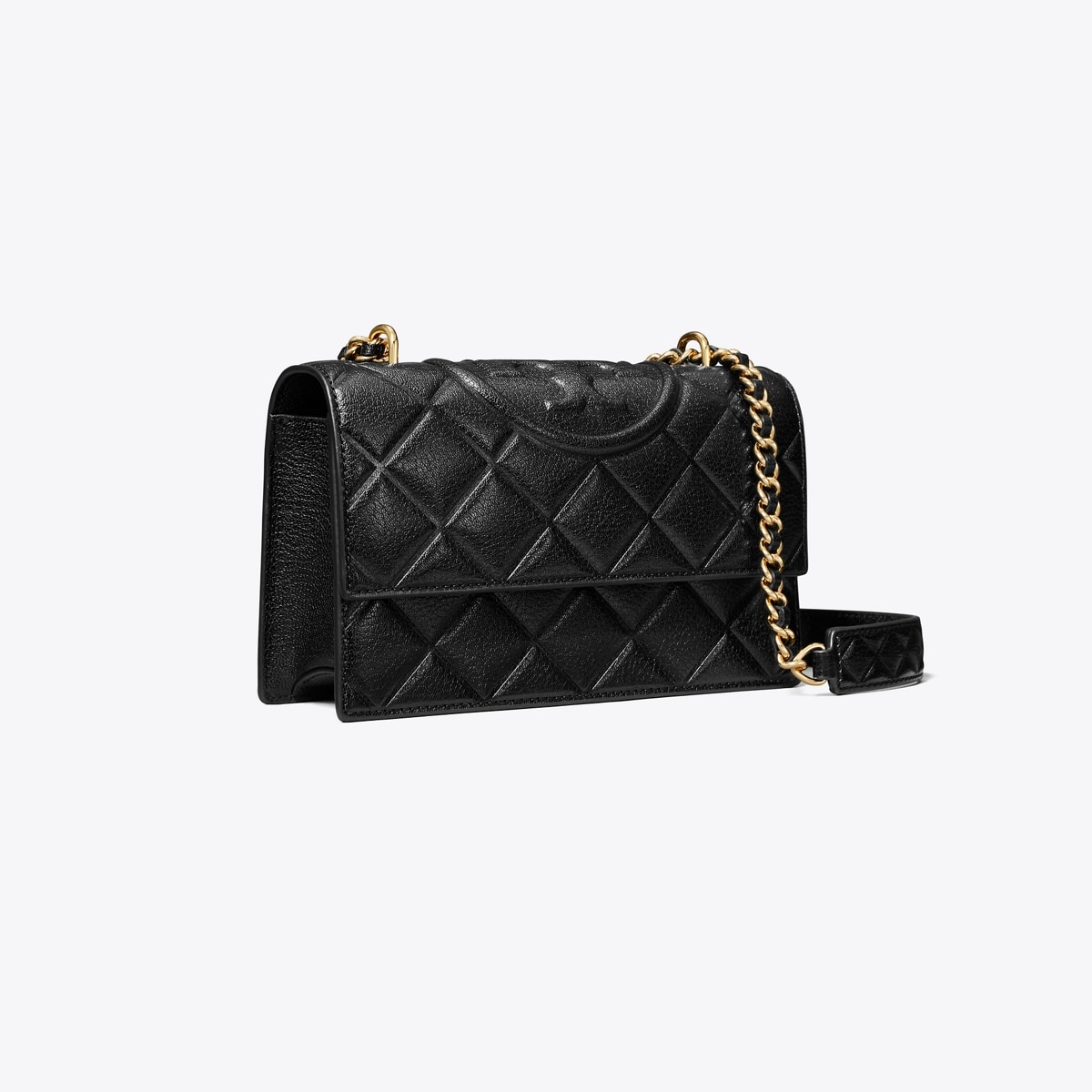 Small Fleming Shoulder Bag - black