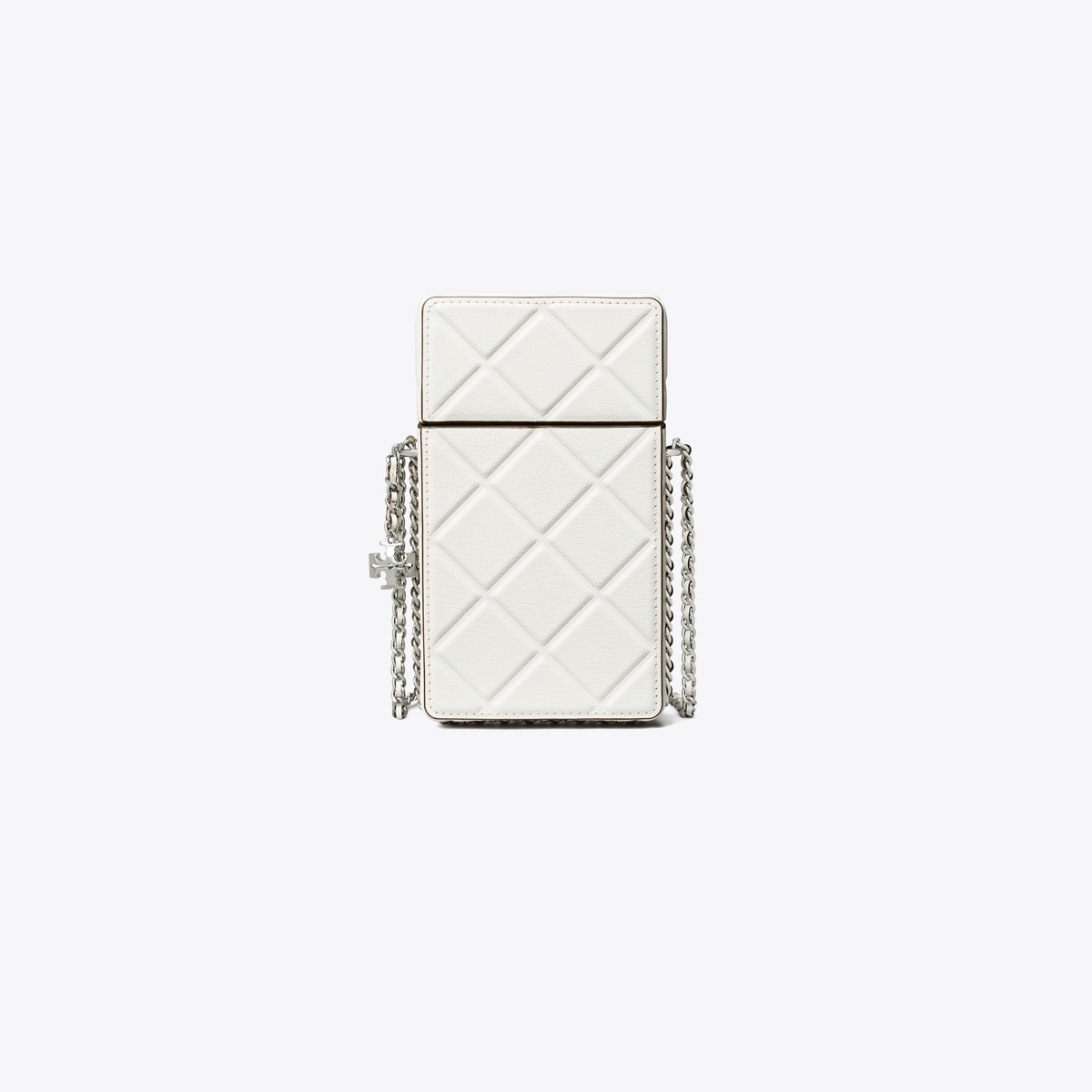 Fleming Phone Crossbody - white