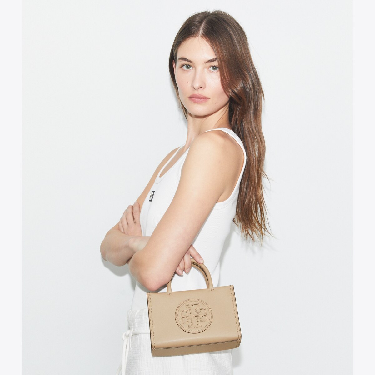 Mini Ella Bio Tote - light cream