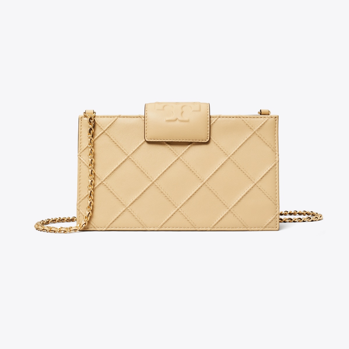 Mini Fleming Soft Crossbody - beige