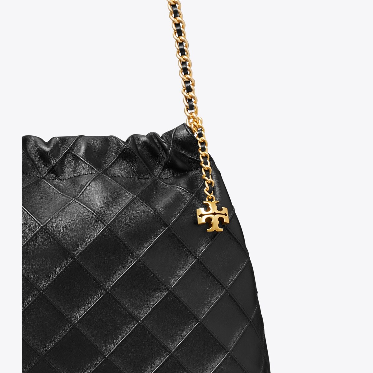 Fleming Drawstring Bag - black