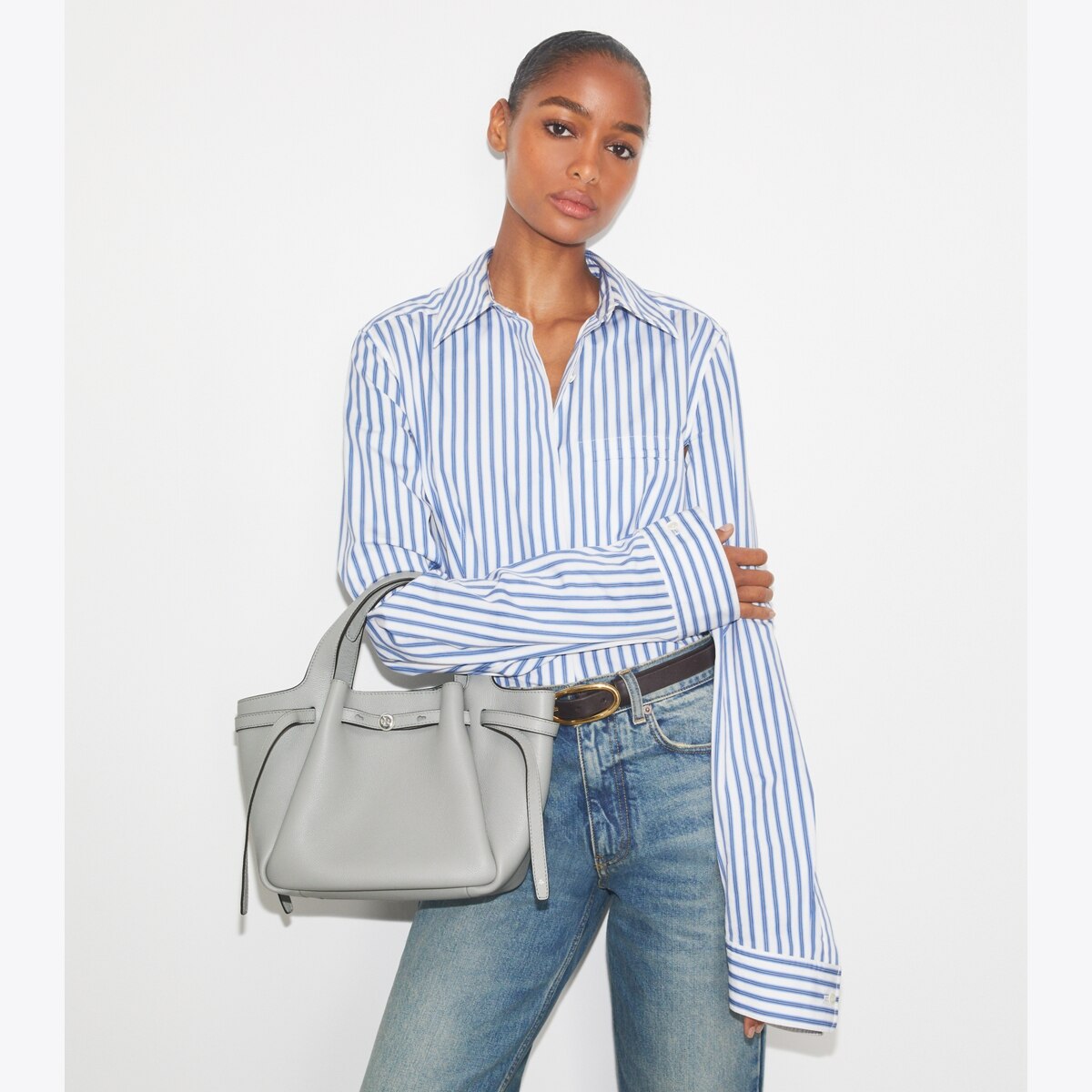 Small Romy Tote - gray