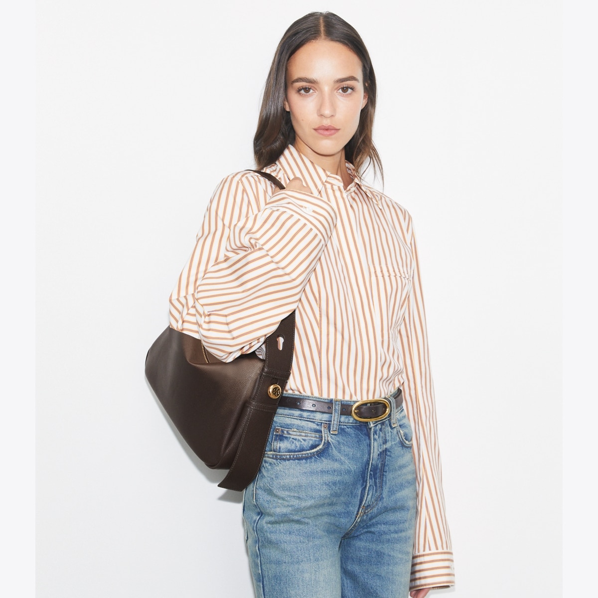 Romy Shoulder Bag - brown