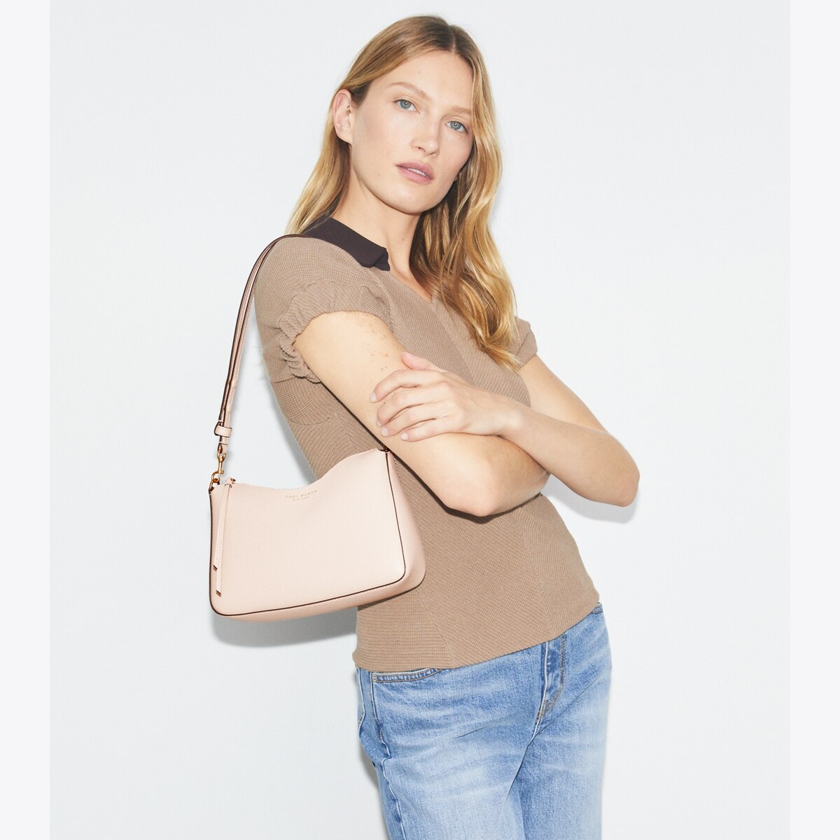 Small Perry Shoulder Bag - pink