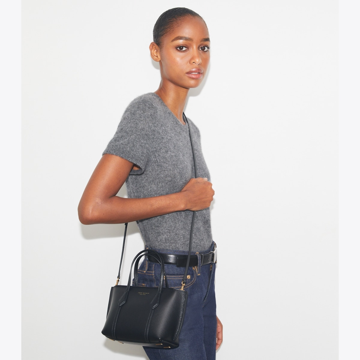 Mini Perry Tote - black