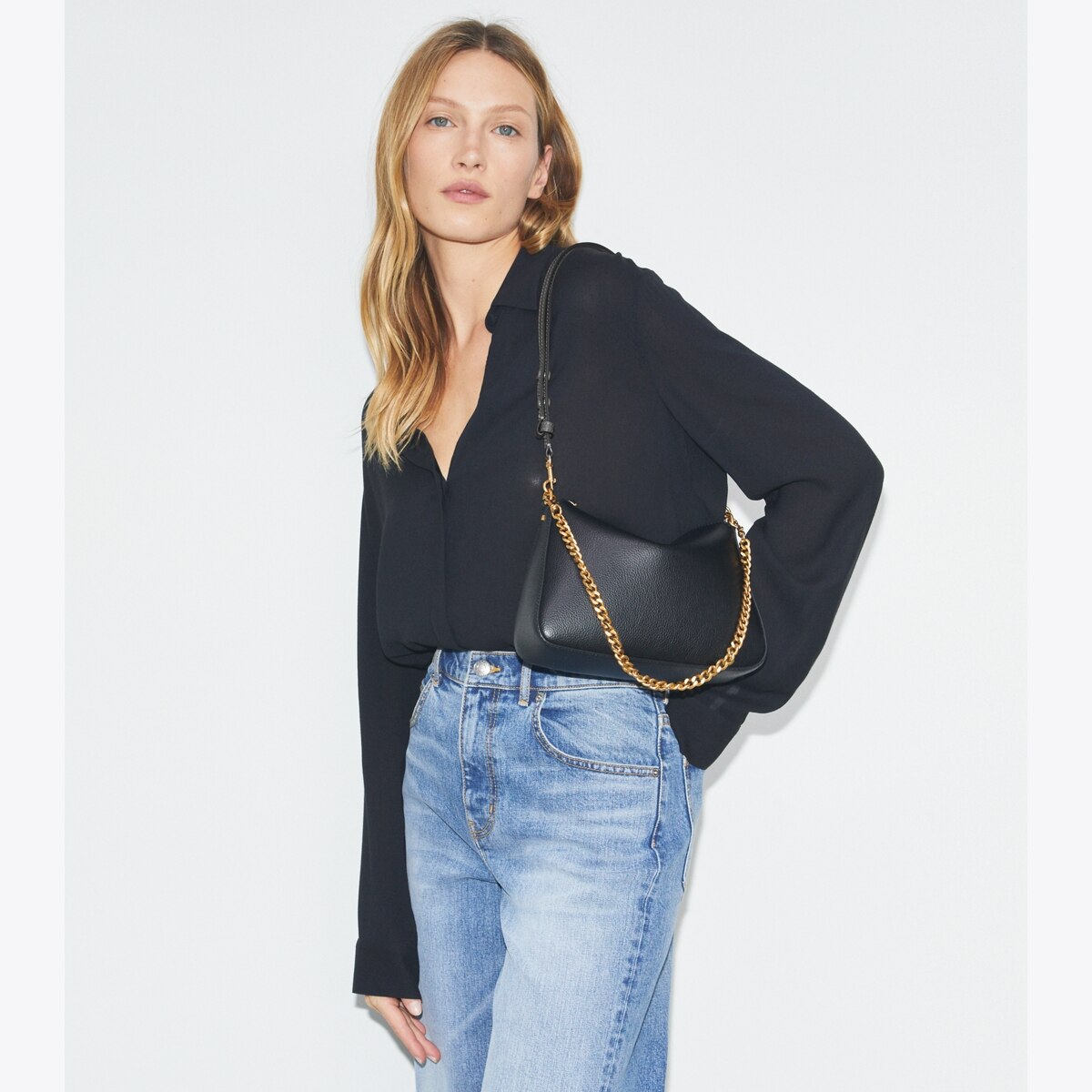 Small Perry Shoulder Bag - black