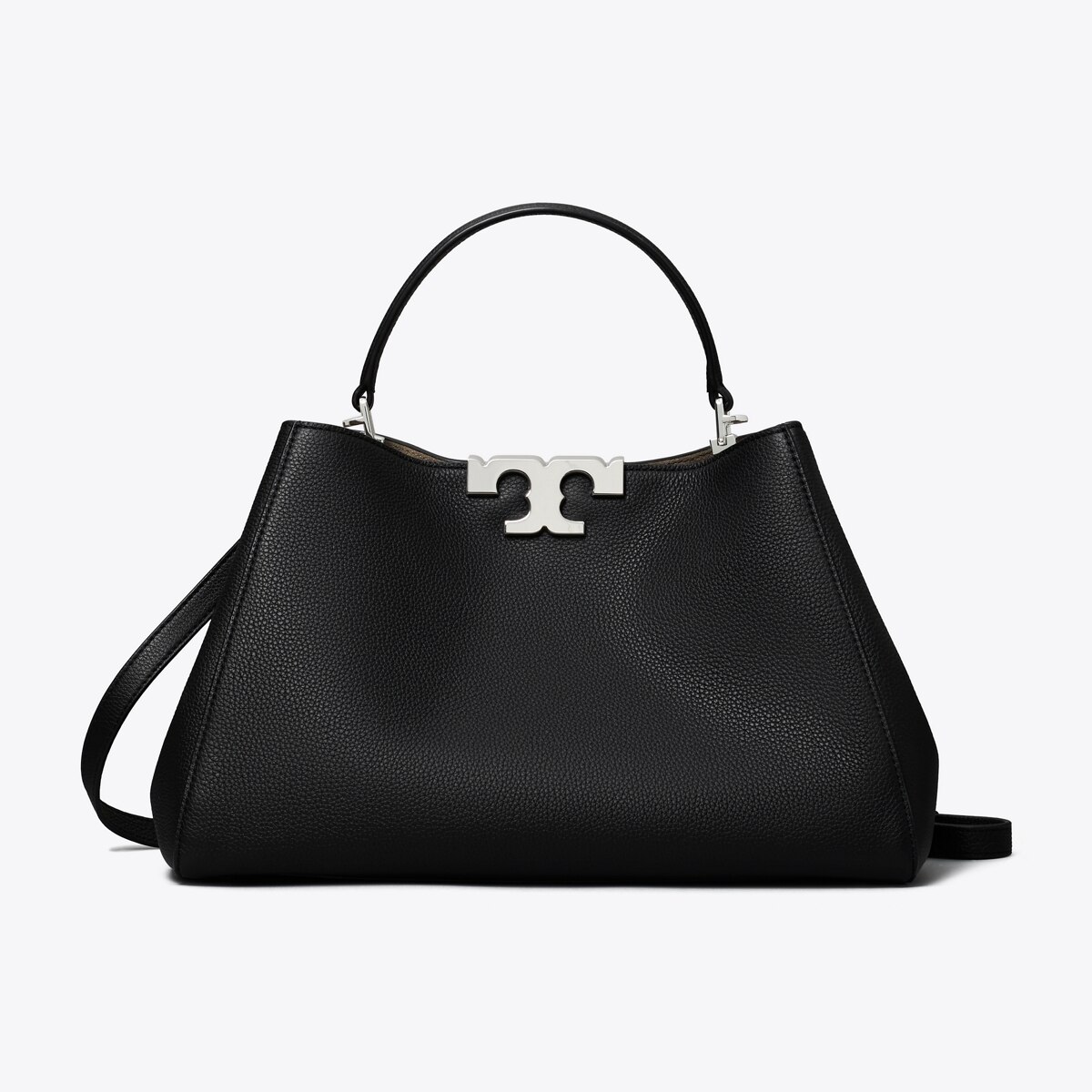 Eleanor Soft Satchel - black