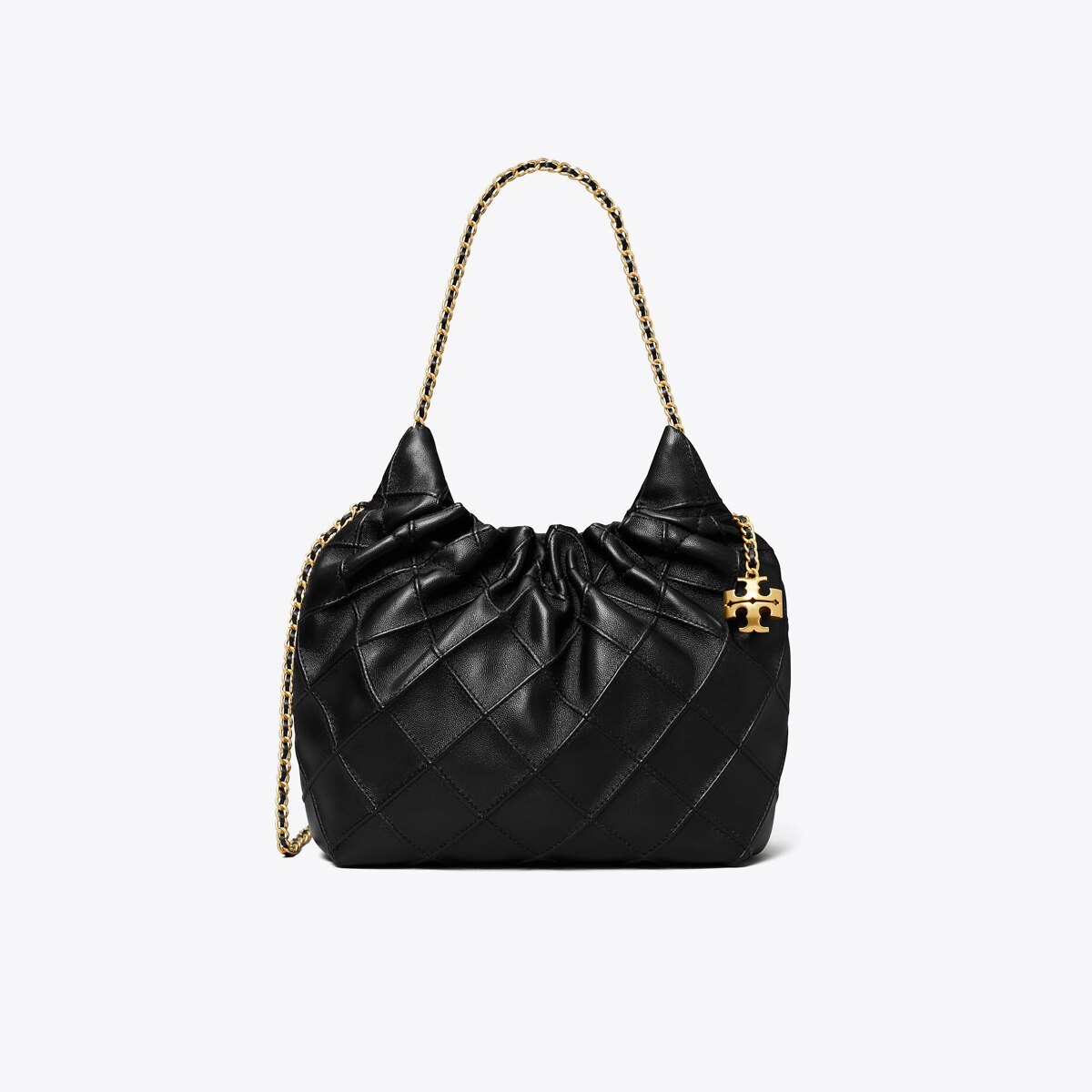 Mini Fleming Soft Hobo Bag - black