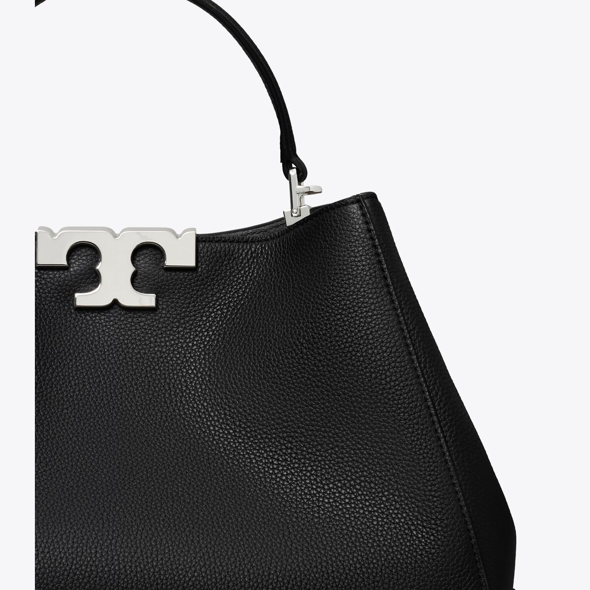 Eleanor Soft Satchel - black
