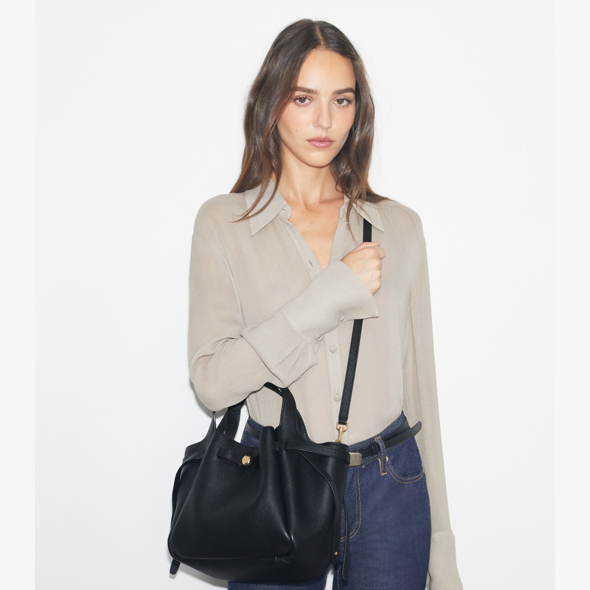 Small Romy Tote - black