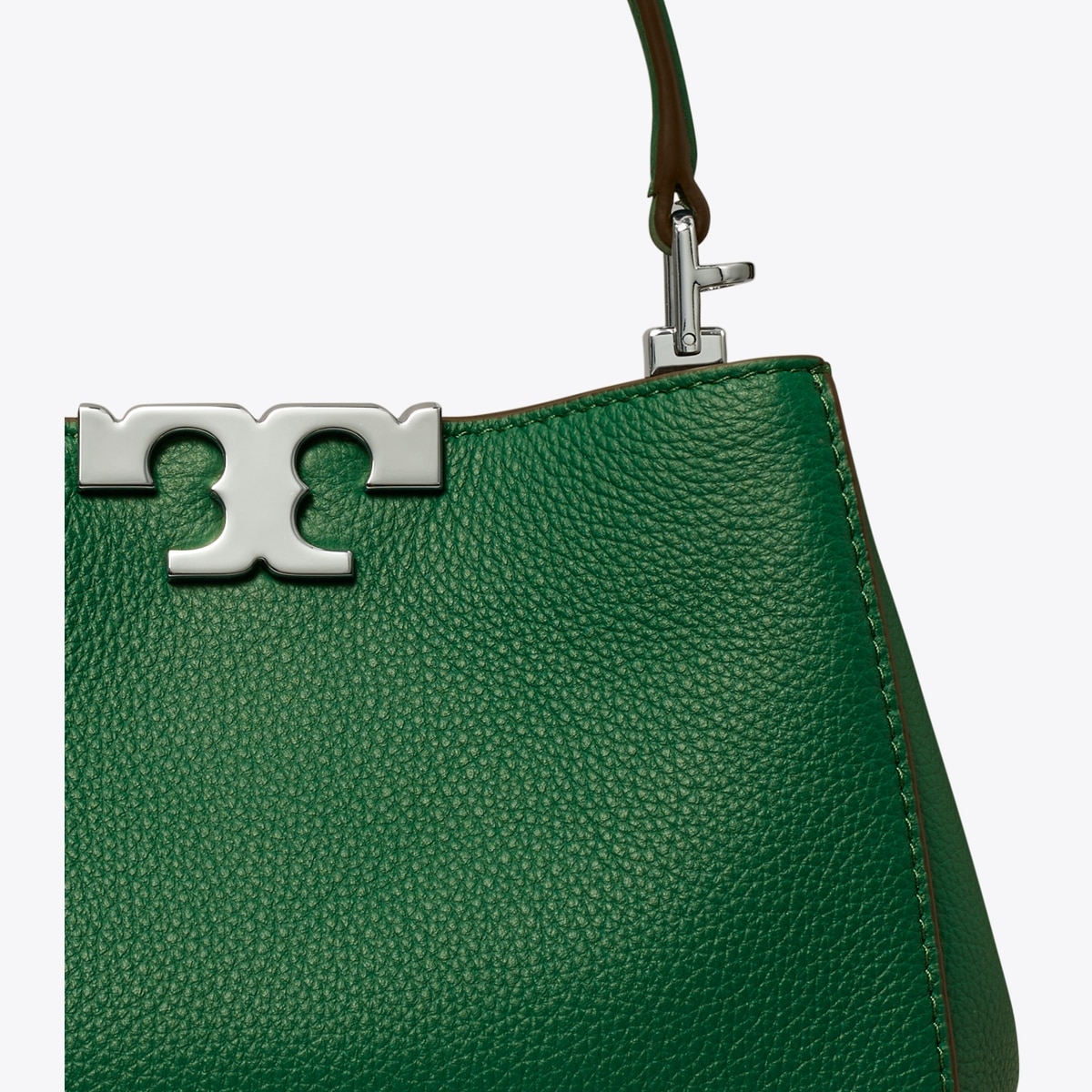 Mini Eleanor Soft Satchel - dark kale
