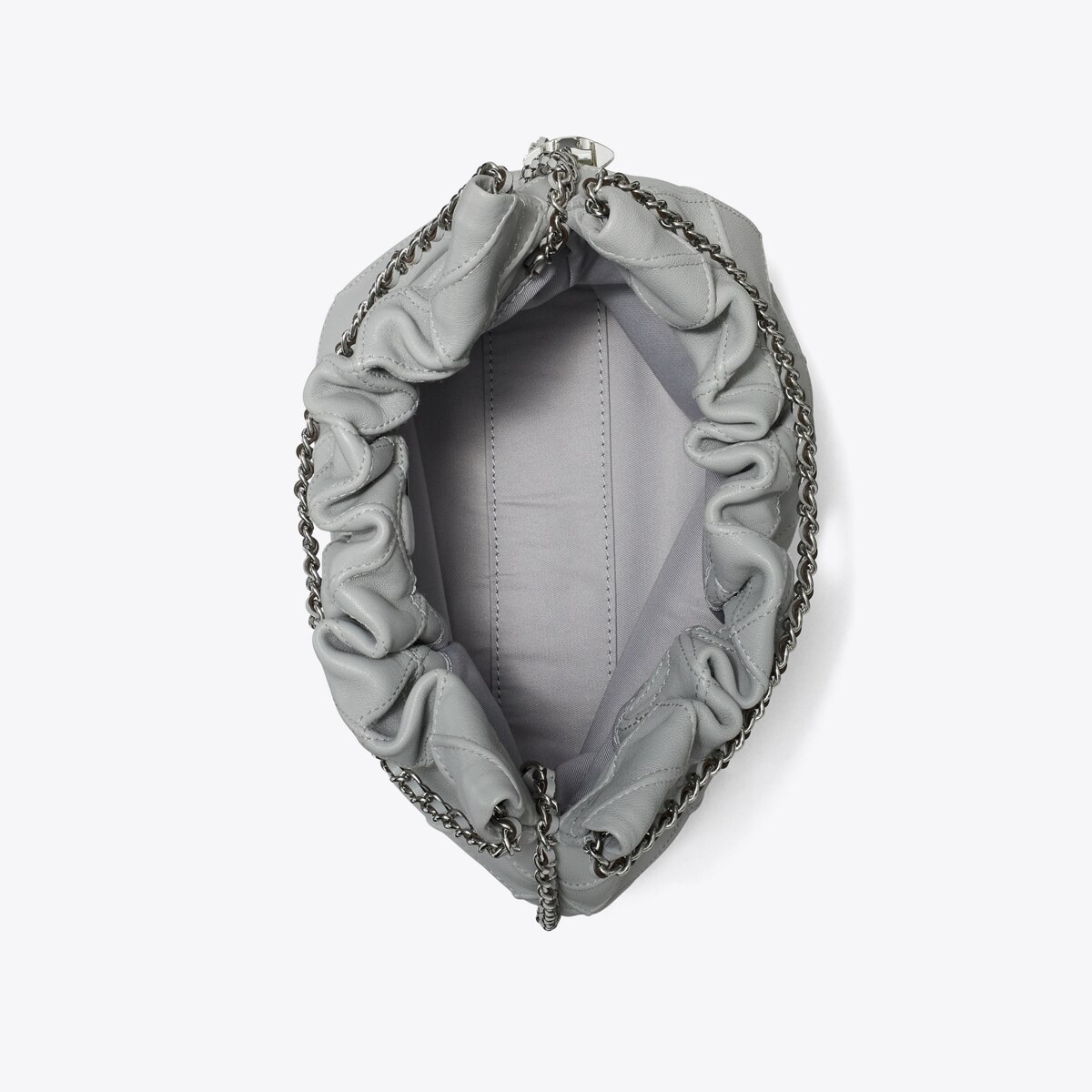 Mini Fleming Soft Hobo Bag - gray