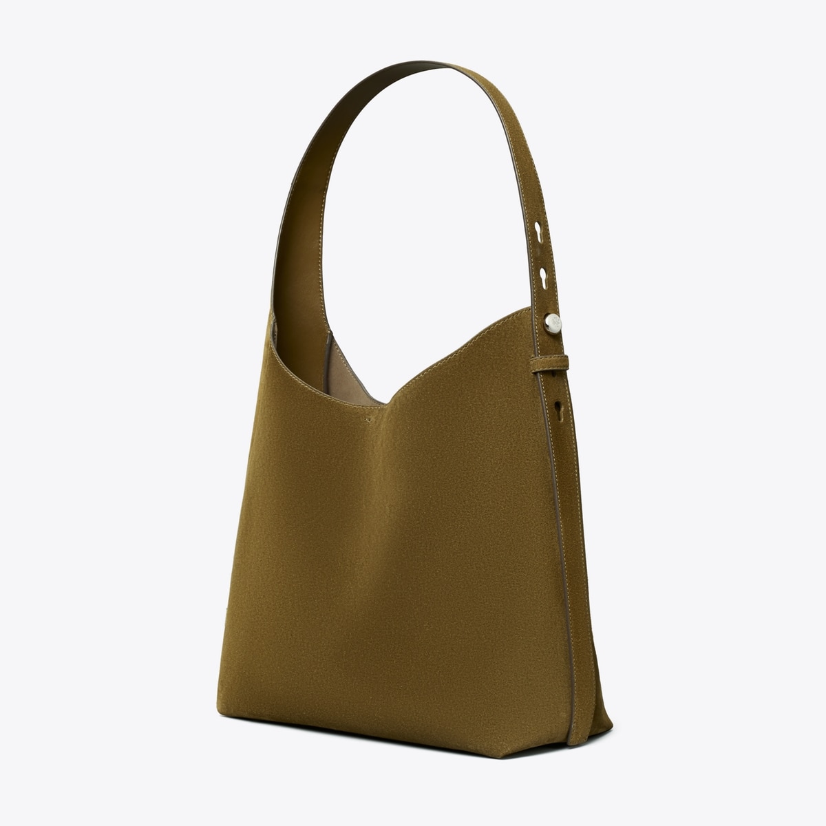 Romy Suede Hobo Bag - green