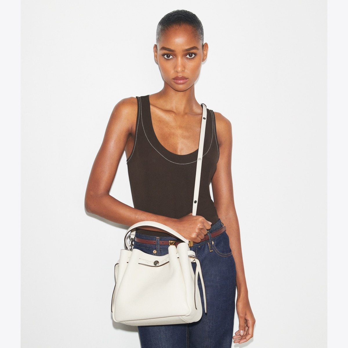 Romy Bucket Bag - wild mushroom