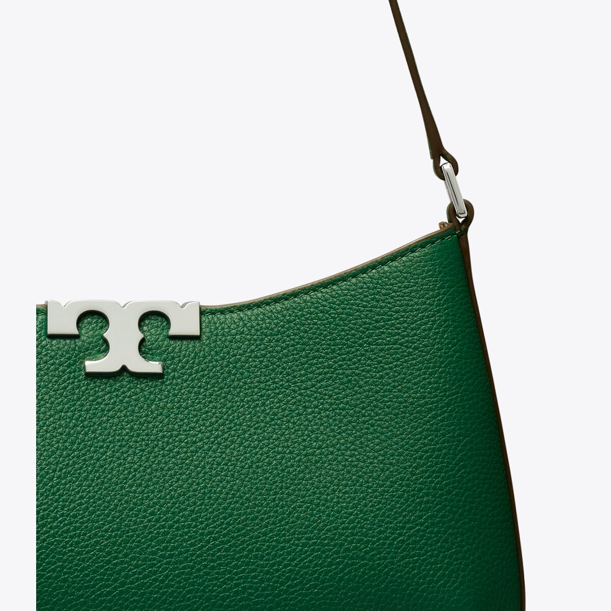 Eleanor Soft Slim Shoulder Bag - green
