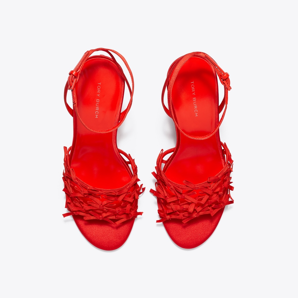 Mini Bow Espadrille Wedge - red