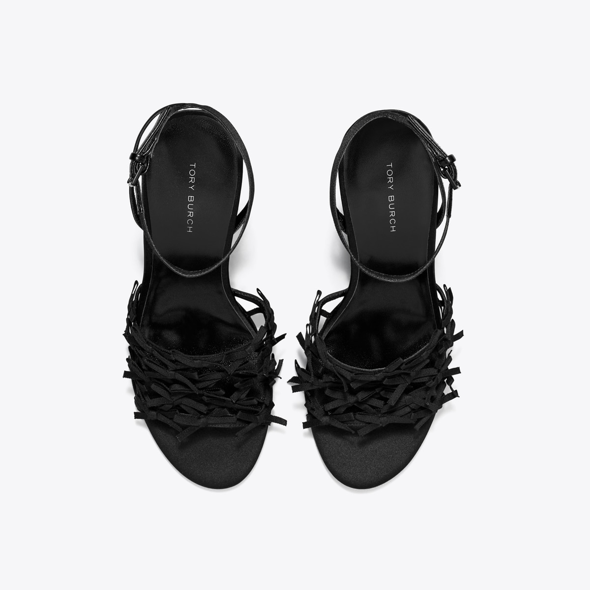 Mini Bow Espadrille Wedge - perfect black