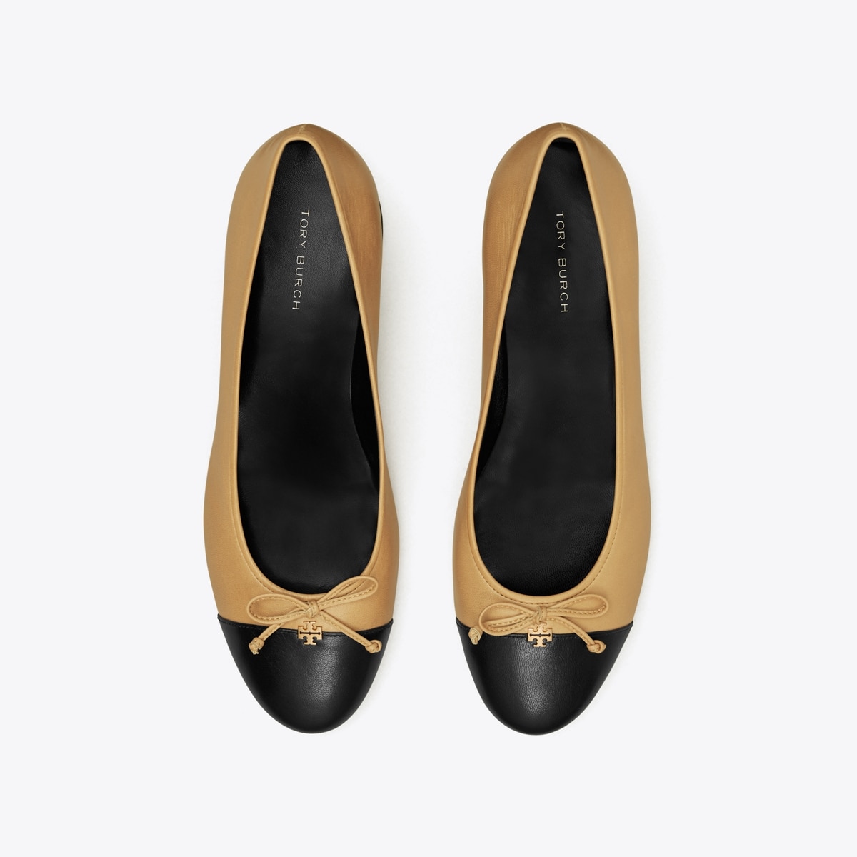 Cap-Toe Pump - tiramisu