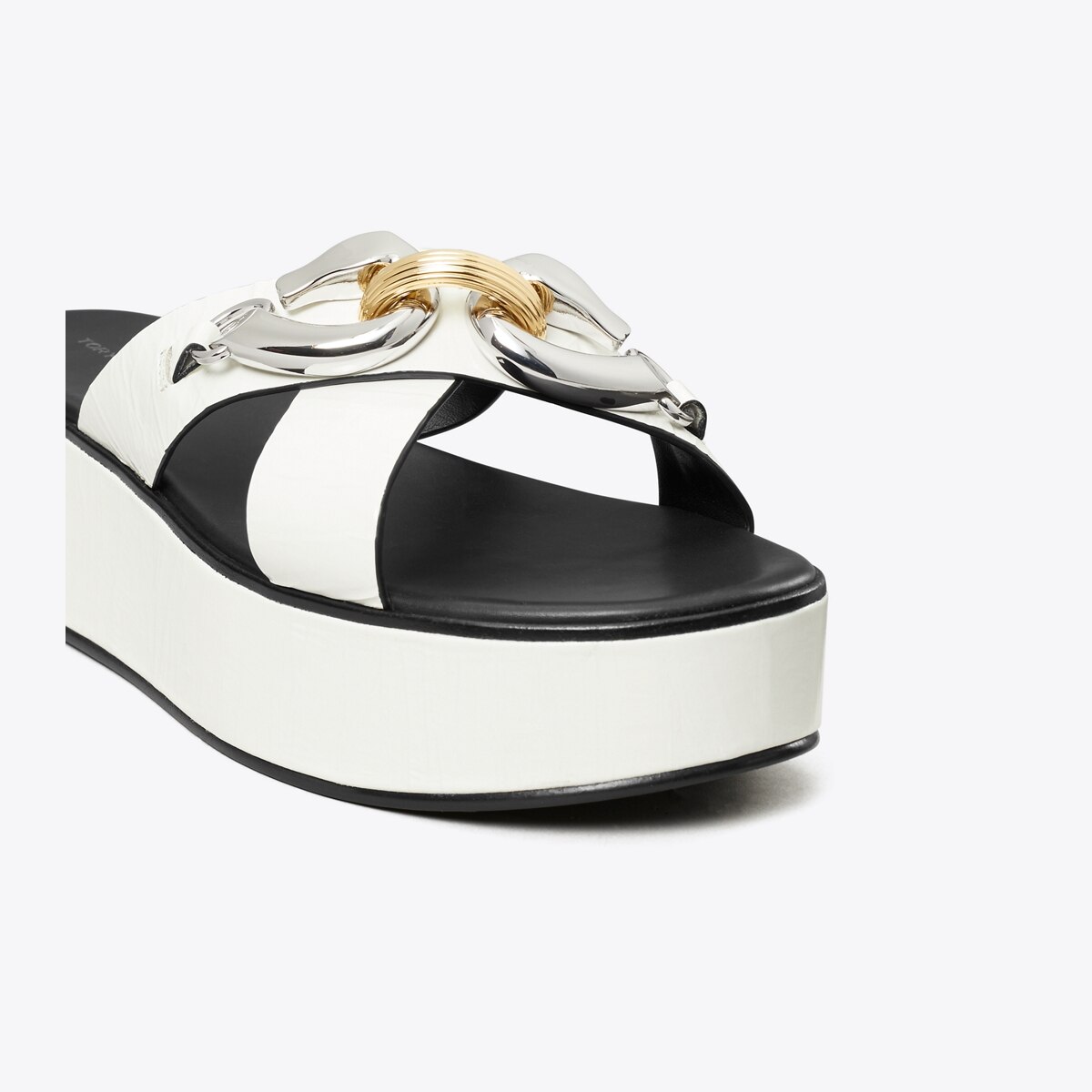 Jessa Platform Sandal - white