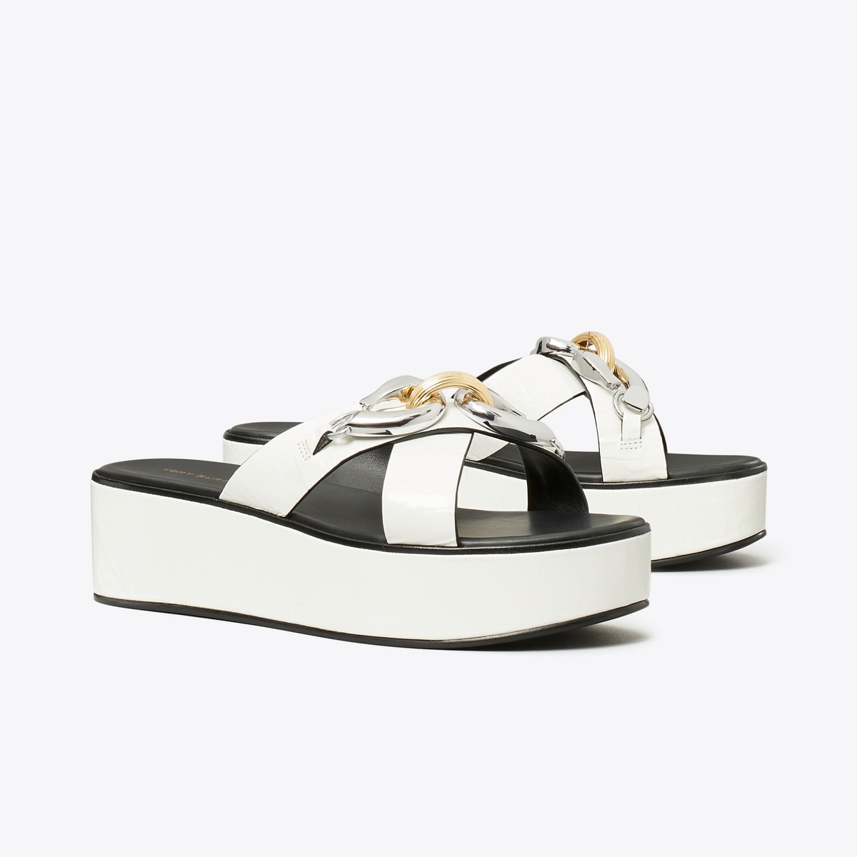 Jessa Platform Sandal - white