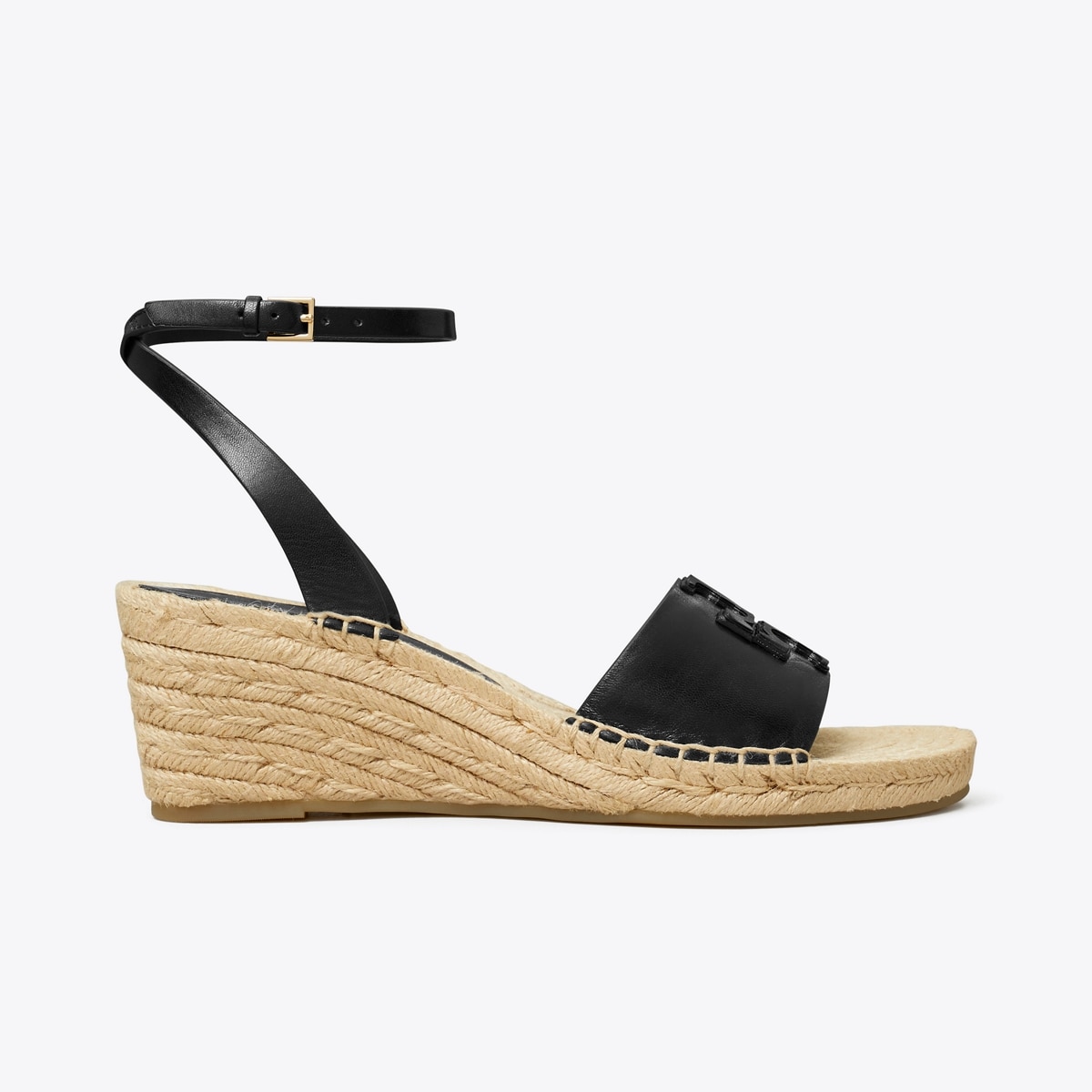 Ines Espadrille Wedge - perfect black