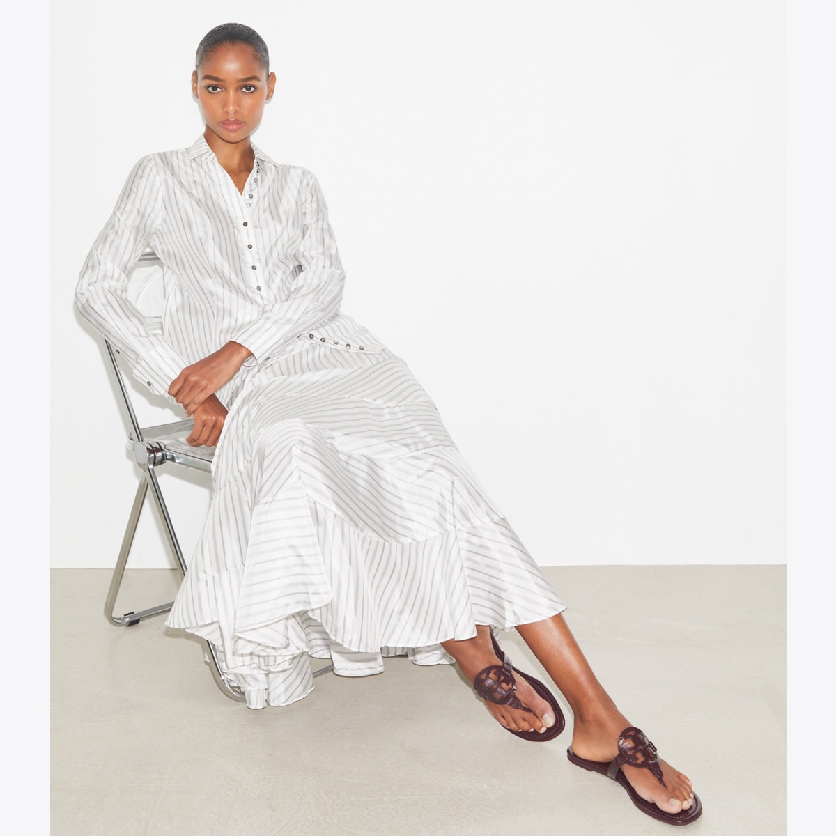 Miller Patent Sandal - red